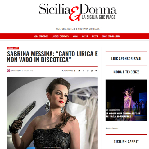 Sabrina Messina Sicilia e Donna