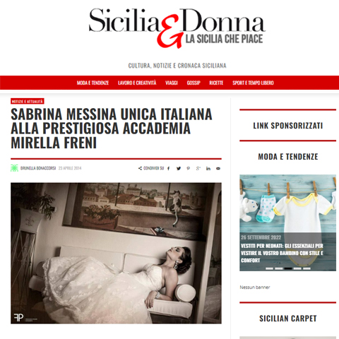 Sabrina Messina Sicilia e Donna